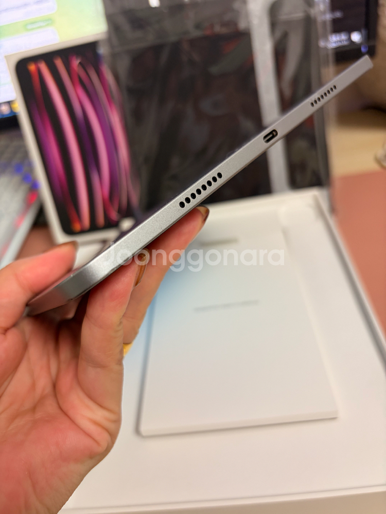 아이패드 프로 4세대 m2 11인치 256기가 스그 풀박스+애펜2--2