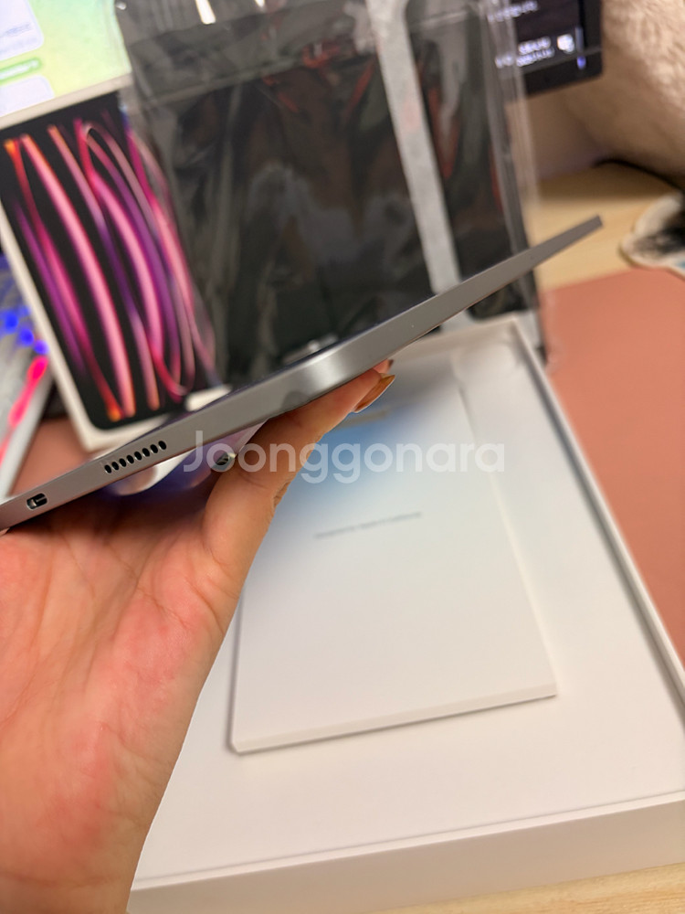 아이패드 프로 4세대 m2 11인치 256기가 스그 풀박스+애펜2--3