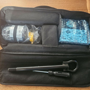 자동차 타이어 공기주입기 세트