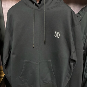 우영미 백로고 후드티 48사이즈(3회 착용)