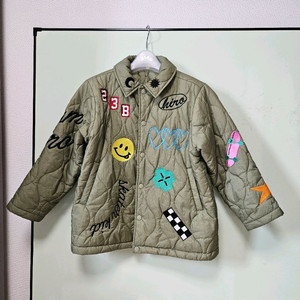 히로 모티브 퀼팅 자켓 140