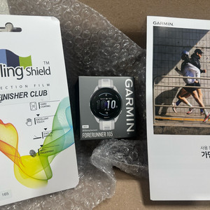 가민 포러너 165 미스트그레이/화이트톤 팝니다 43mm