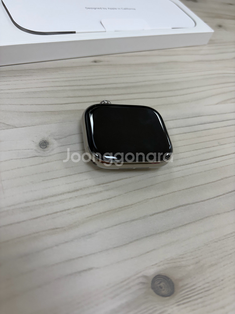 애플워치 10 GPS+Cellular 46mm 내추럴 티타늄--7