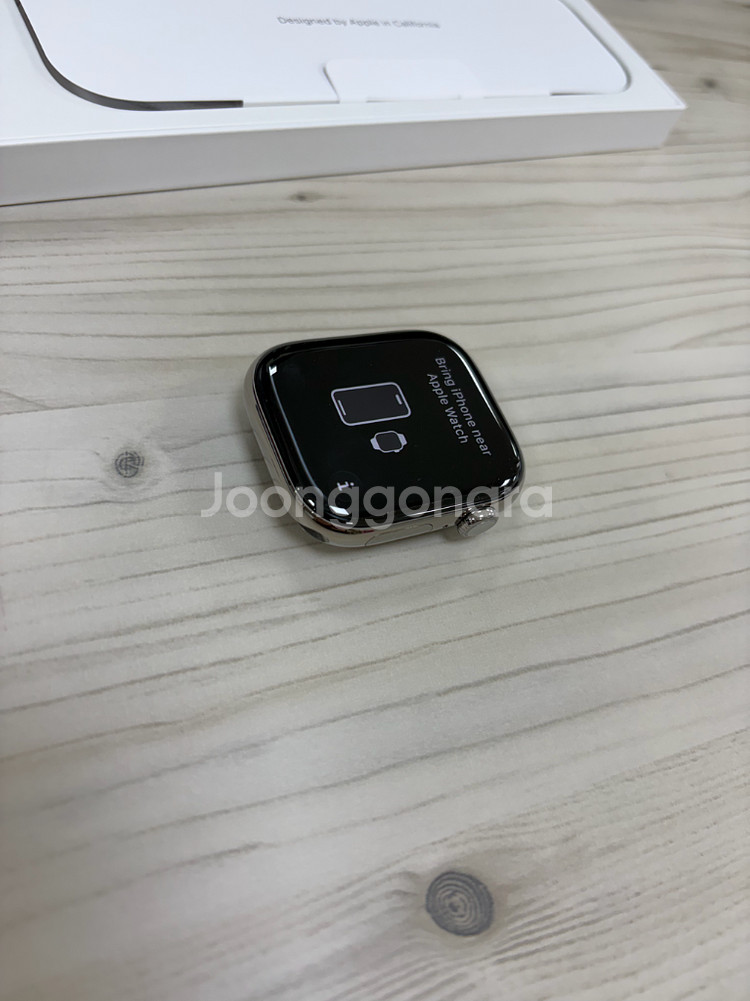 애플워치 10 GPS+Cellular 46mm 내추럴 티타늄--5