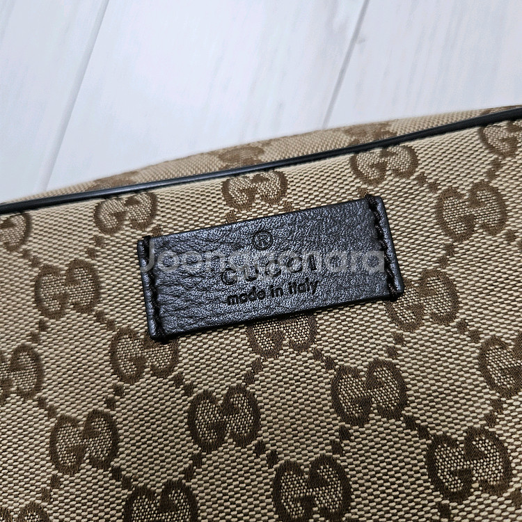 구찌 GG 캔버스 벨트백 크로스백 힙색 449174--9