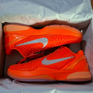 (새상품) 나이키 코비6 오렌지 280