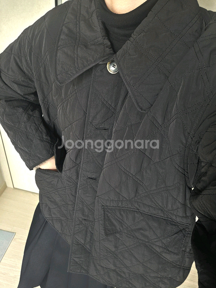 시스템 퀼팅 점퍼 82(블랙컬러)--1