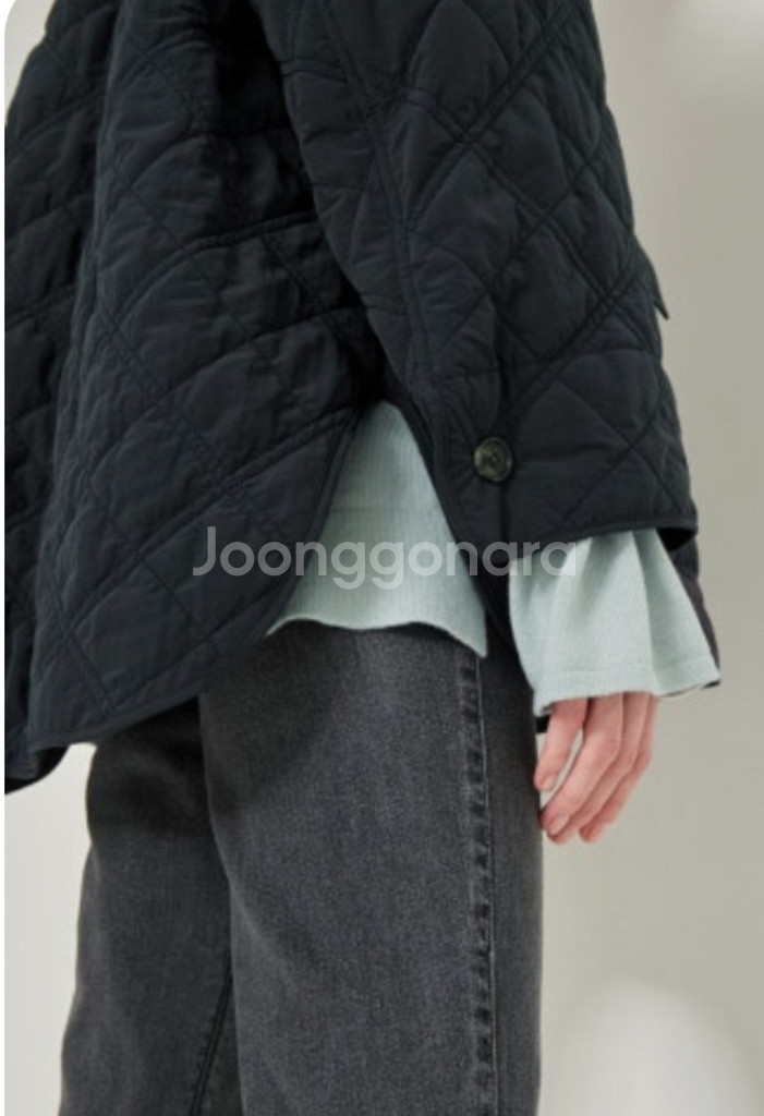 시스템 퀼팅 점퍼 82(블랙컬러)--6