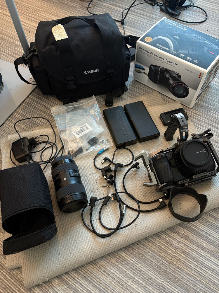 블랙매직 카메라 blackmagic 포켓 시네마 6K (렌즈없음)--3