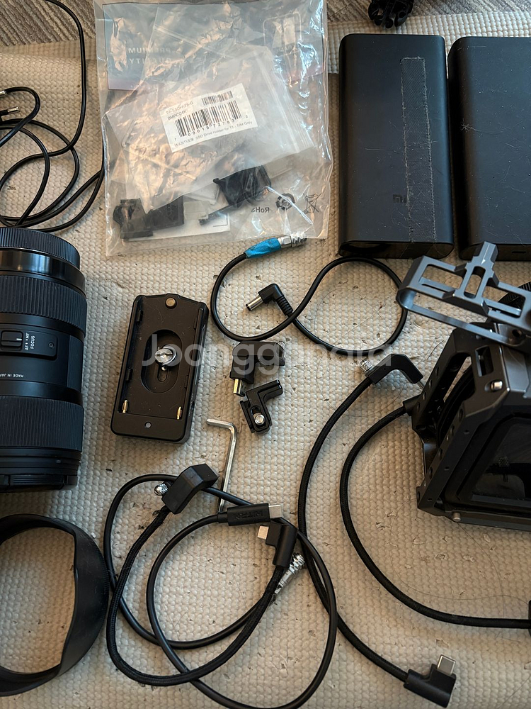 블랙매직 카메라 blackmagic 포켓 시네마 6K + 시그마 렌즈--1