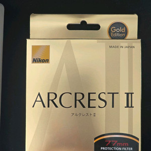 니콘 아크레스트2 77mm 필터 골드에디션