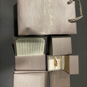 불가리 비제로원 반지