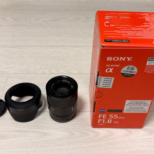 소니 FE 55mm F1.8 짜이즈 렌즈