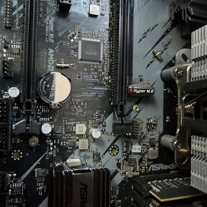 5950X 32gbX2 rc1800 B550m 보드셋