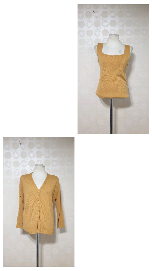 새것/로엠/가디건세트66/가디건66/니트66/니트나시66--0