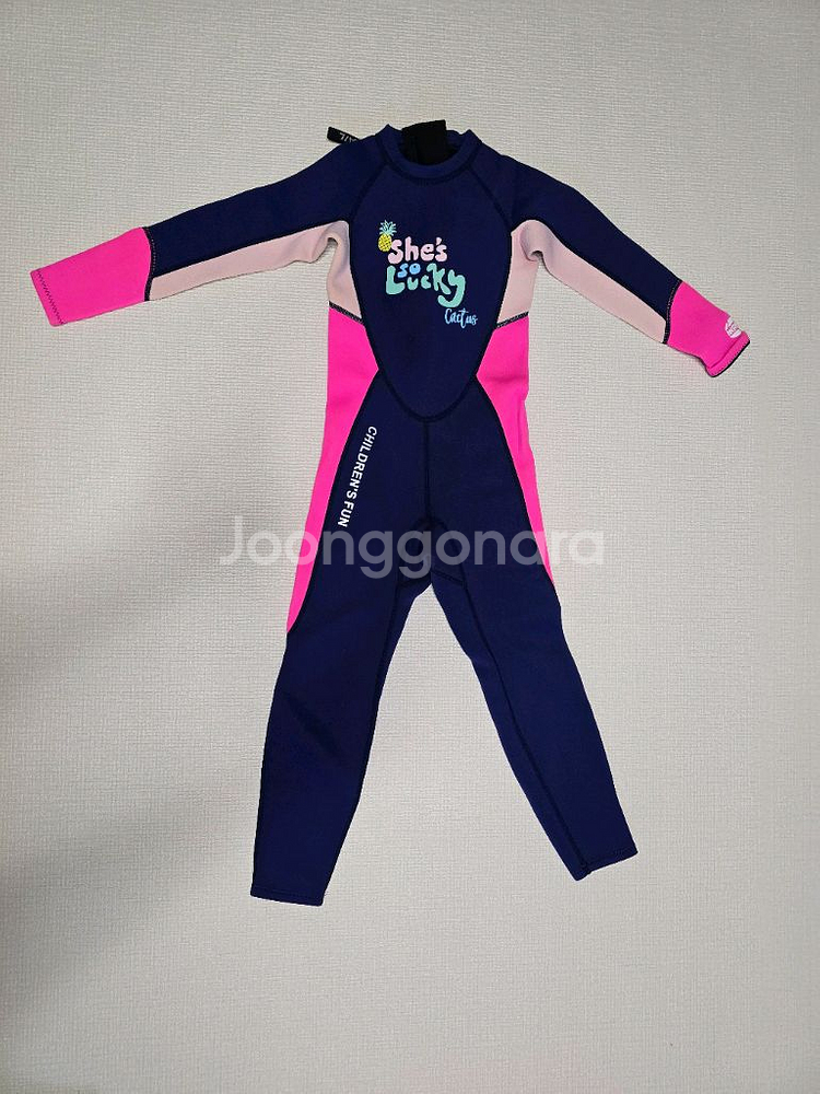 여아용 잠수복 수영복 XL XXL--0