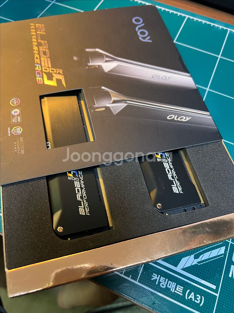 OLOy DDR5-6400 CL32 BLADE RGB Black 64gb(32x32) 풀박--0