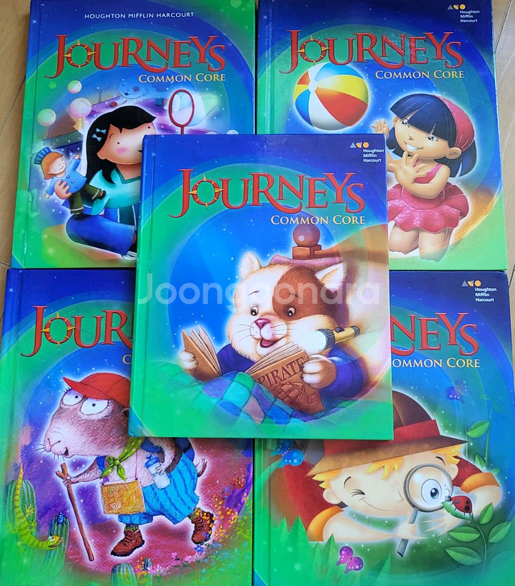 저니스 교재 (1-1 ~1.5) /리딩스트리트 영어교재--1