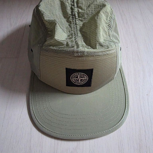 스톤아일랜드 캠프캡 모자 카키 M(신품급)