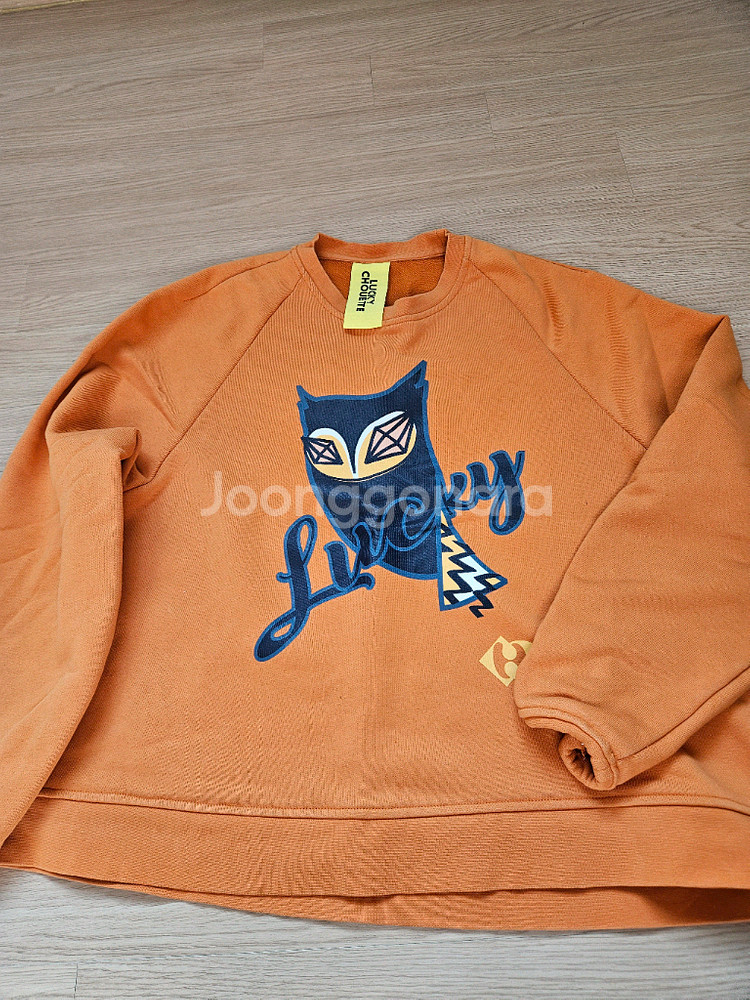 럭키슈에뜨 맨투맨 사이즈 38--0