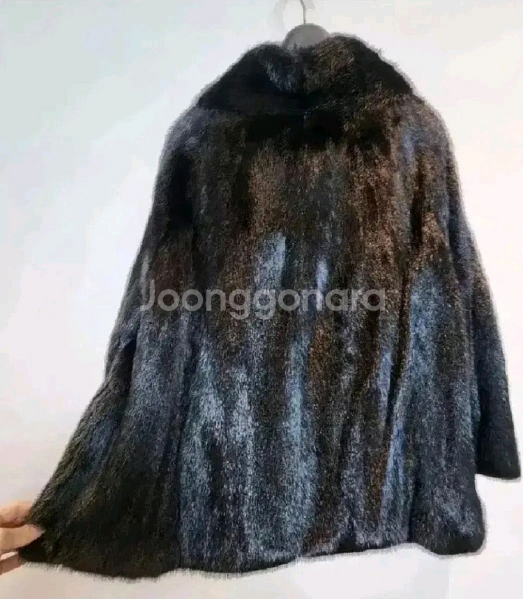 발렌시아 코펜하겐 퍼플등급 휘메일 밍크코트 55사이즈 새제품 블랙컬러--6