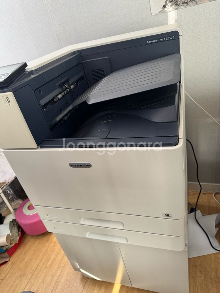 후지 제록스, FUJI XEROX 컬러 레이저 복합기 C5570 및 카트리지--0