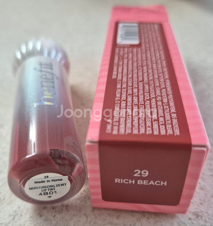 베네피트 스플래시 듀이 틴트 29 리치 비치--2