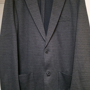 유니클로 체크자켓 블레이저 브라운 xl 105