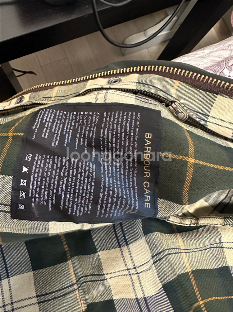 바버 뷰포트 왁스 자켓 C38--6