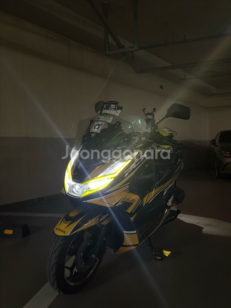 Pcx125 21년식 cbs 출퇴근용 15704km 범블비데칼작업 풀세트--8