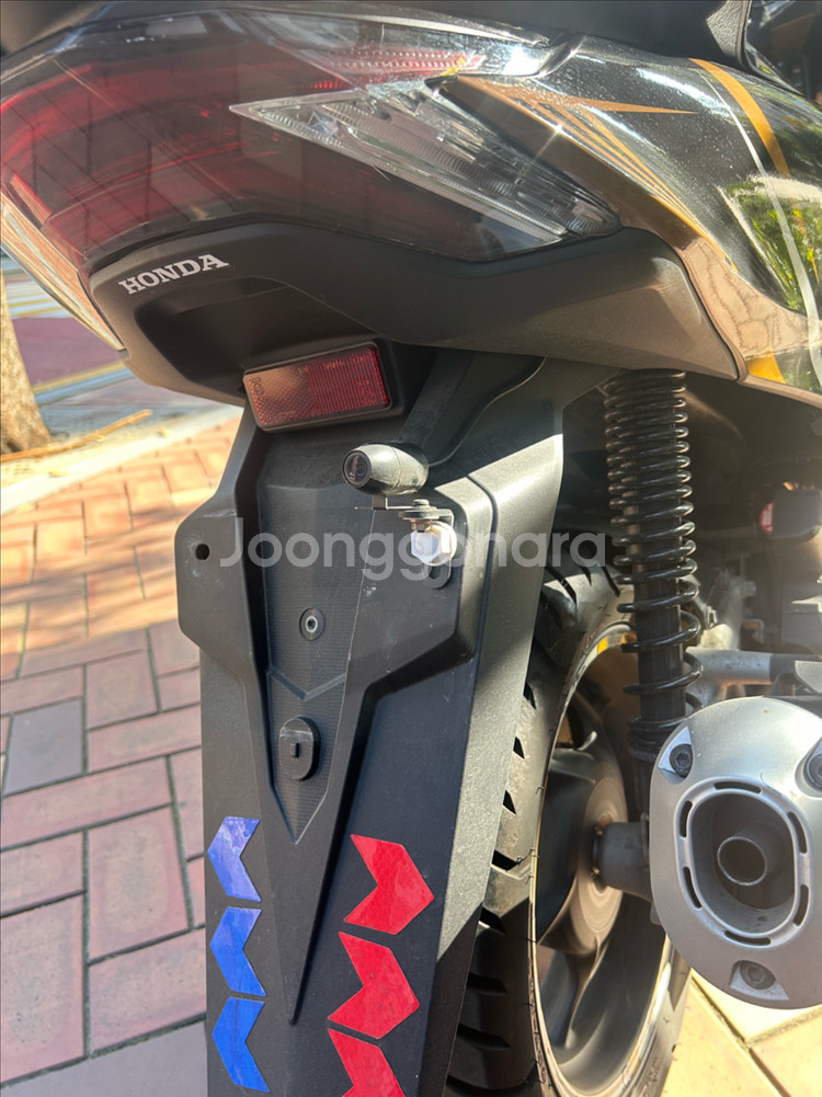 Pcx125 21년식 cbs 출퇴근용 15704km 범블비데칼작업 풀세트--6