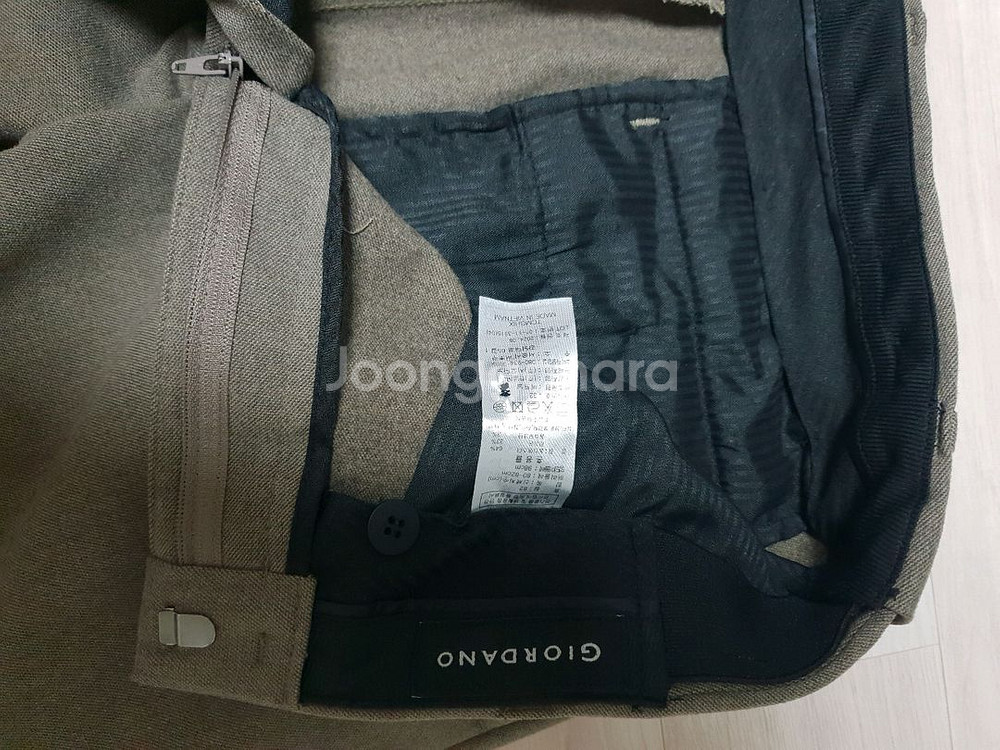 지오다노 겨울 기모바지--1