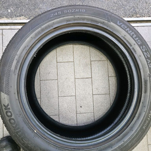 245/50R18 중고 타이어2짝