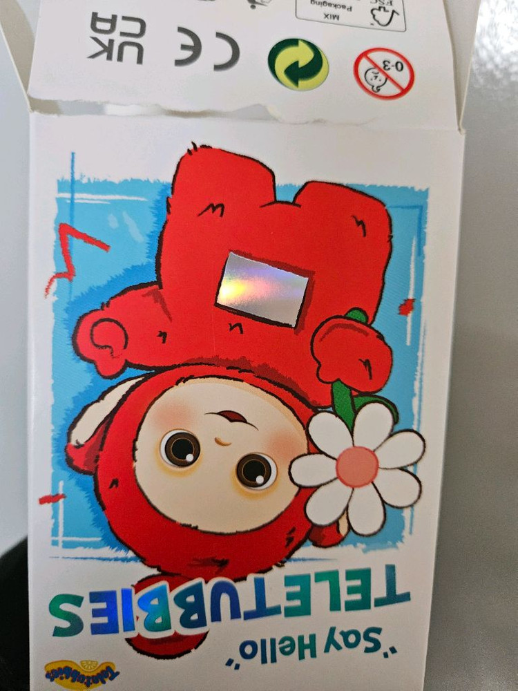 운포 팝마트 텔레토비 키링 나나 토스트 이미지