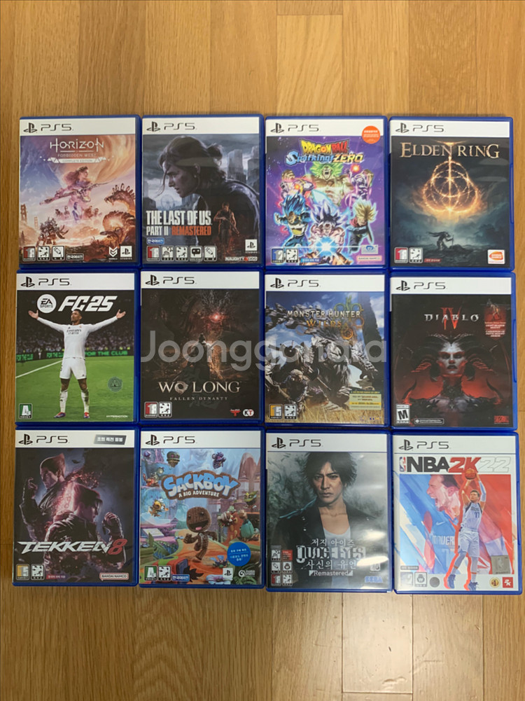 플스4, 플스5 엘든링, 호라이즌, 라오어, 드래곤볼, 철권 및 다수 게임 정리합니다.--0