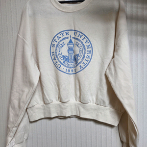 새상품 반크롭 맨투맨