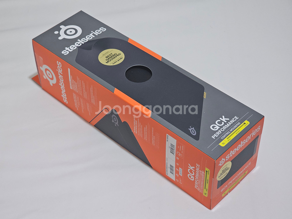 스틸시리즈 QcK Pro Control XL 장패드--0