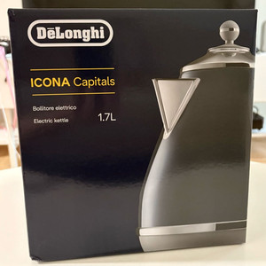 <새상품>드롱기 아이코나 캐피탈 전기주전자 KBOC2001 [런던블루]판매합니다