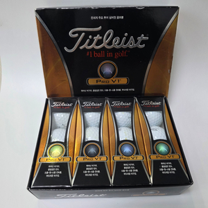 타이틀리스트 NXT 디스턴스 골프공 1더즌 (미사용)