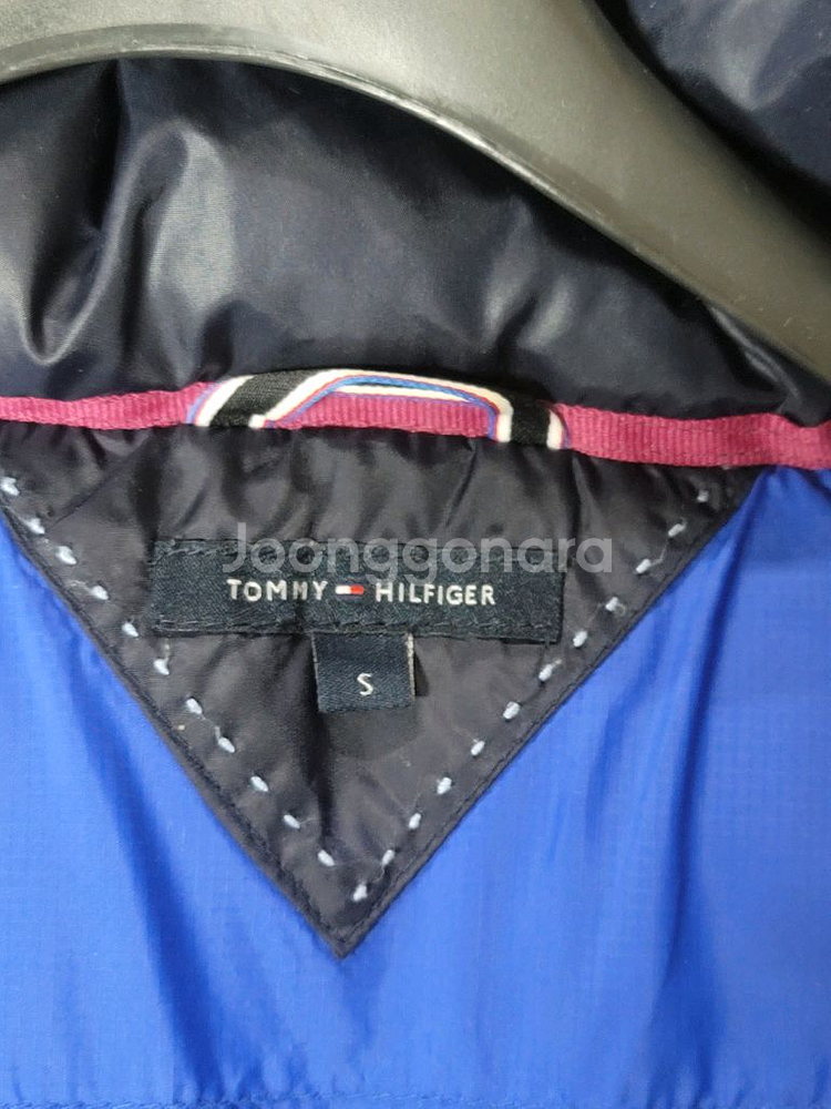 TOMMY HILFIGER 타미힐피거 여성 오리털 후드패딩--1