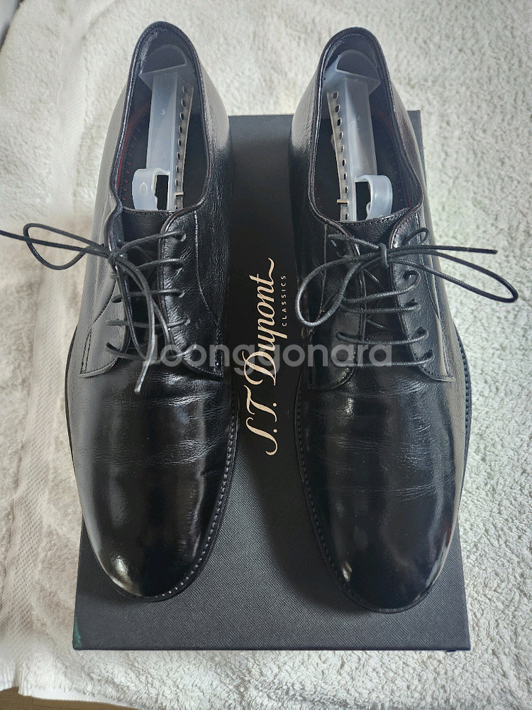 S.T. Dupont 남성 클래식 구두 블랙 43--1