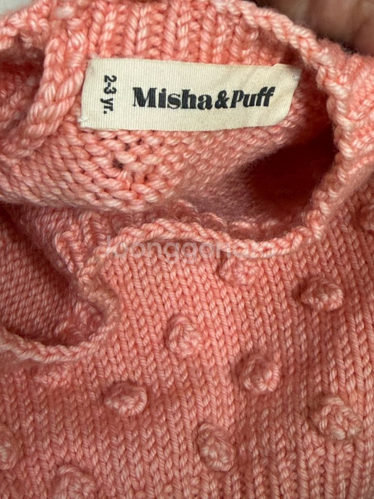 미샤앤퍼프 자몽 팝콘 풀오버+롬퍼 일괄 2-3y--3