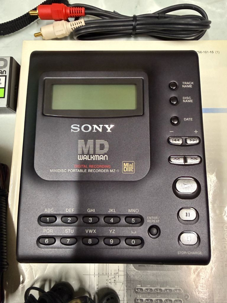 소니 SONY 미니디스크(MD) 레코더 MZ-1 이미지