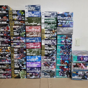 (건담)한정판포함 HGUC/RG등급 우주세기 건프라 여러가지 팝니다