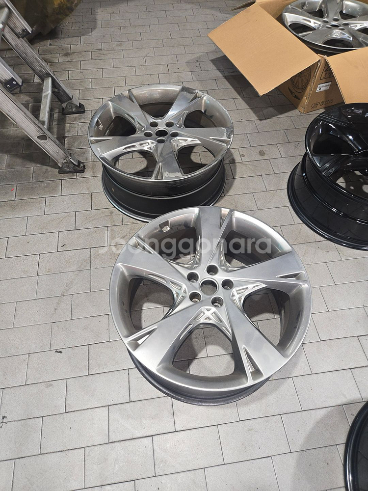 제네시스 gv80 22인치 휠--0