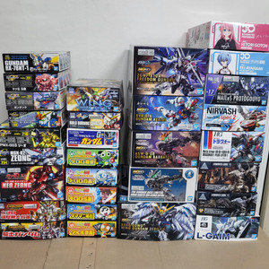 [반다이]SD건담/MGSD5종/케로로/30MP에바 레이,봇치더락등 프라모델