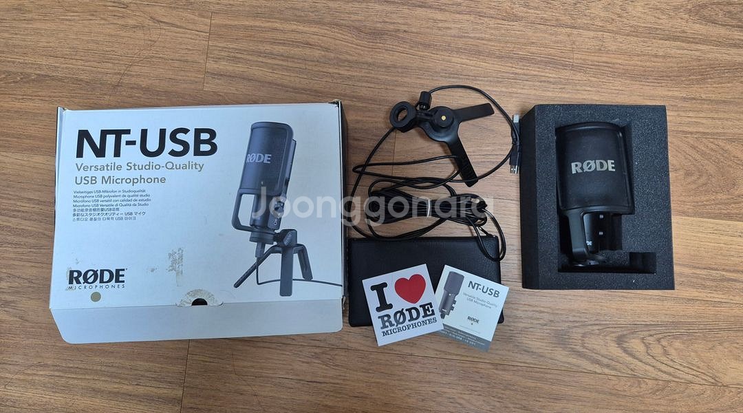 RODE NT USB 마이크 판매합니다--3