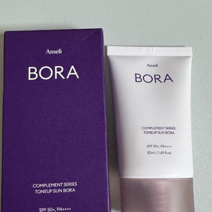 아멜리 톤업선크림 선보라 새상품