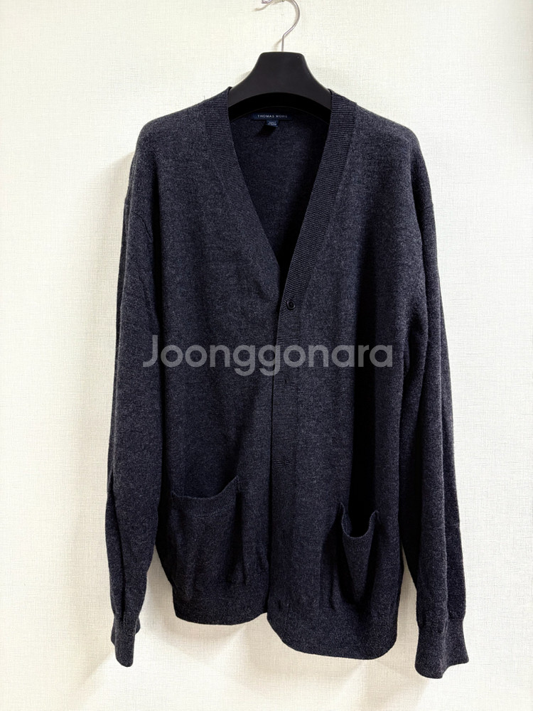 토마스모어 메리노 울 가디건 L--0