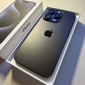 아이폰 15 pro 블랙티타늄 128GB